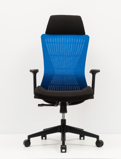 0.105m3 Black Mesh Arm Chair Reclining Swivel For Computer Desk